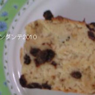 牛乳もバターも使わず水だけでこねるレーズン食パン